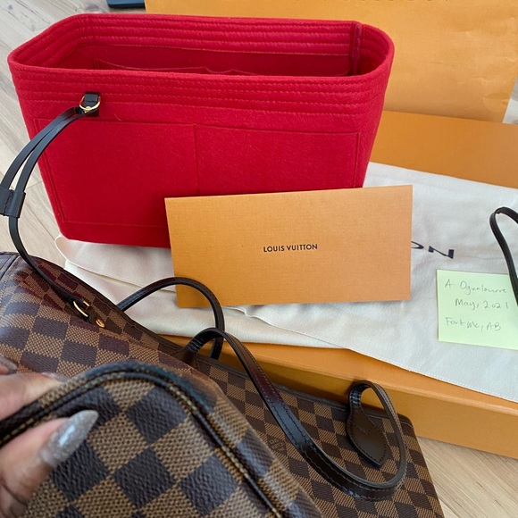 ❌❌sold❌🔱Louis Vuitton Neverfull MM Damier Ébène🔱 - Picture 6 of 12